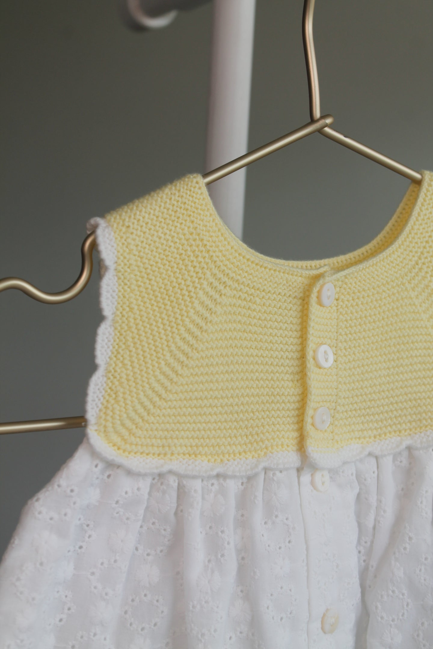 Sunflower Eyelet Dress